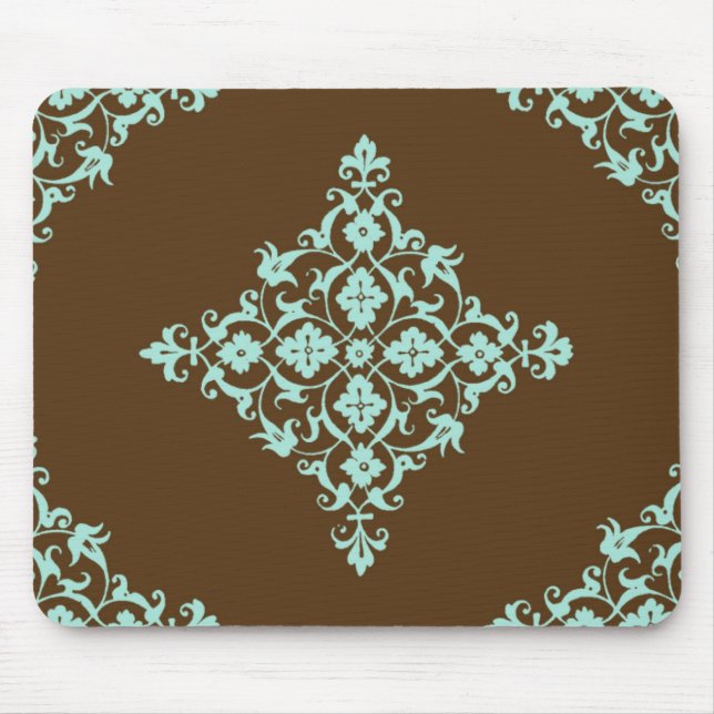 Brown and Blue mouse pad (Front)