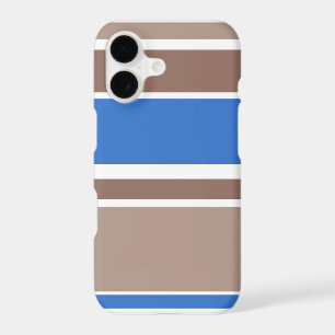 Brown and blue stripes