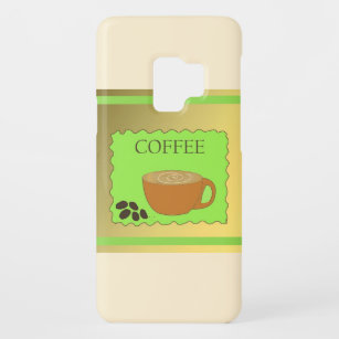 Brown and Green Coffee Sign Case-Mate Samsung Galaxy S9 Case