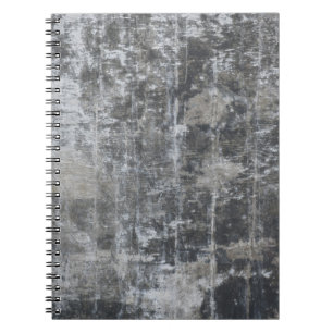 Brown and grey panel notebook