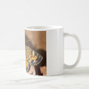 Brown and Orange Moth Apparel and Gifts Coffee Mug