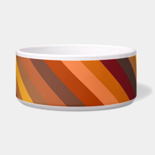 Brown and orange shades stripes