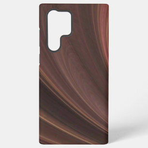 Brown And Pink Soft Sand Waves Samsung Galaxy Case