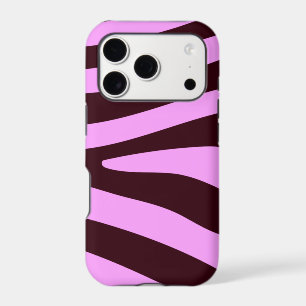 Brown and Pink Zebra Print