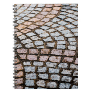 Brown and red bricks notebook