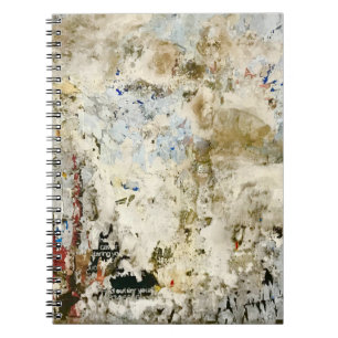 Brown and red wallpaper notebook