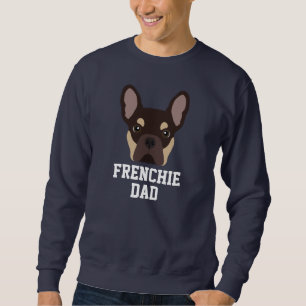 Brown and Tan French Bulldog Dog Dad Sweatshirt