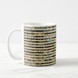Brown and white concrete building coffee mug