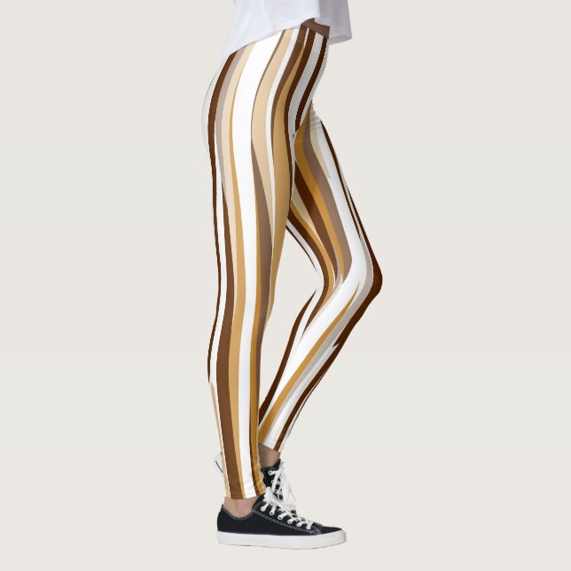 Brown and yellow  leggings (Right)