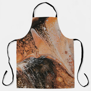Brown Background Apron