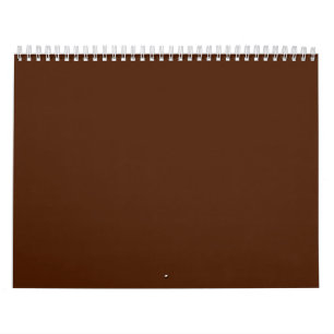 Brown Backgrounds on a Calendar