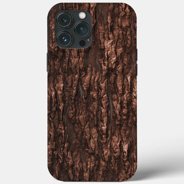 Brown Bark Camo Case-Mate iPhone Case (Back)