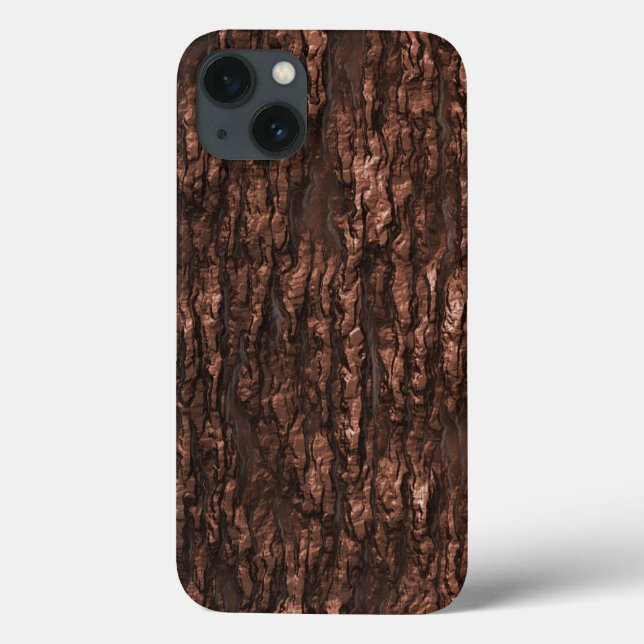 Brown Bark Camo Case-Mate iPhone Case (Back)