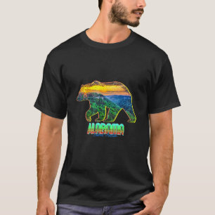 Brown Bear Alabama Lookout Mountain Usa Bear Natur T-Shirt