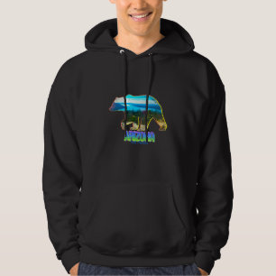 Brown Bear Alabama Sand Mountain Landmark For Bear Hoodie