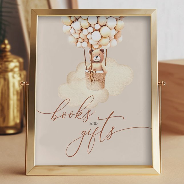 Brown Bear Balloons Baby Books and Gifts Poster (Creator Uploaded)