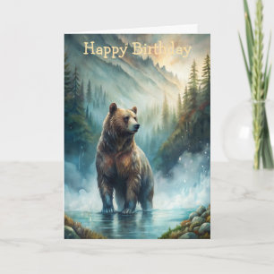 Brown Bear  Card
