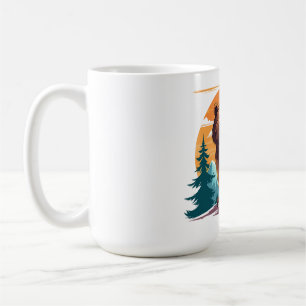 Brown bear coffee mug