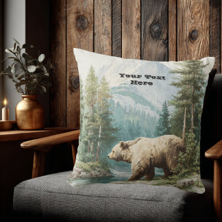 Brown Bear Cushion