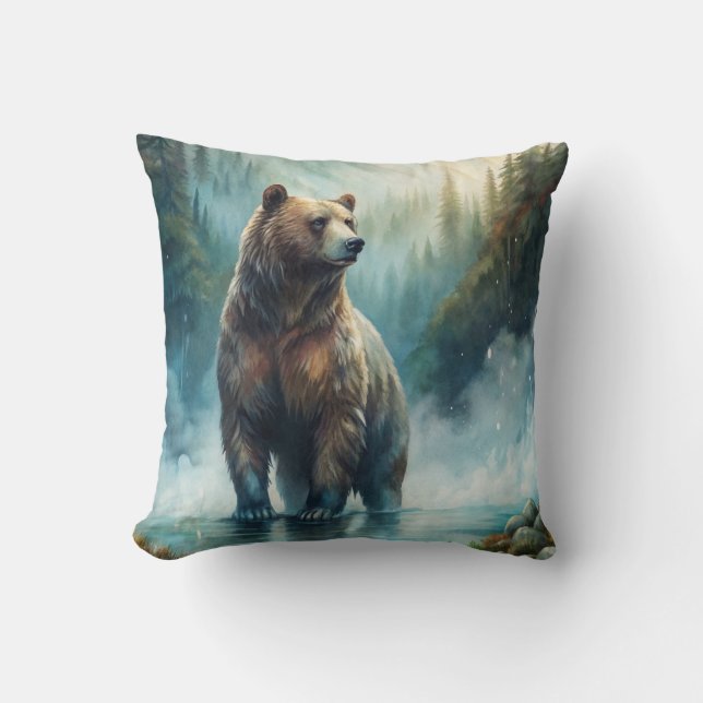 Brown Bear  Cushion (Front)