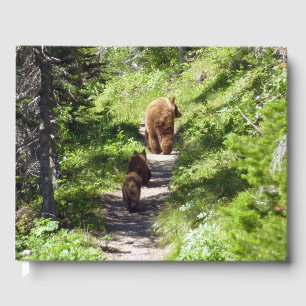 Brown Bear Family Guest Book