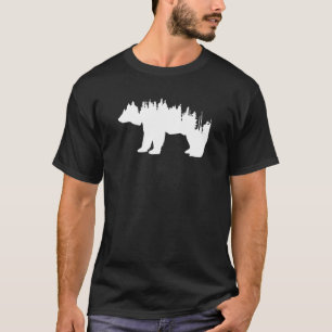 Brown Bear Forest Nature For Wilderness Fan T-Shirt