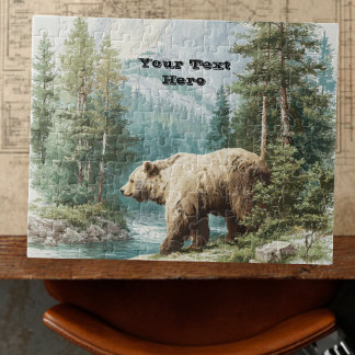 Brown Bear Jigsaw Puzzle