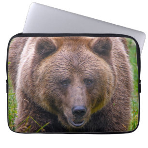 Brown Bear Laptop Sleeve