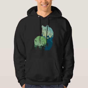 Brown Bear Nature Forest Wildlife Animal Bear Hoodie