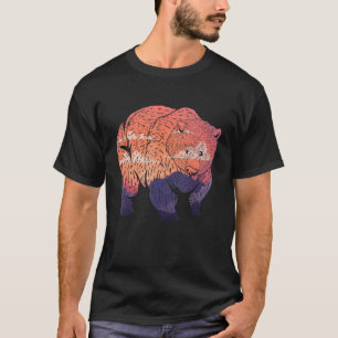Brown Bear Outdoors Forest Wildlife Animal Nature T-Shirt