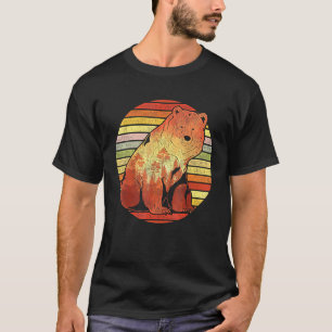 Brown Bear Outdoors Wildlife Forest Animal Nature  T-Shirt