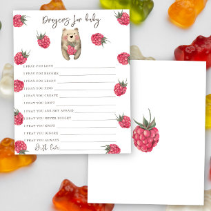 Brown bear - Party game prayers for baby