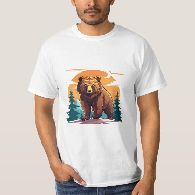 Brown bear T-Shirt (Front)