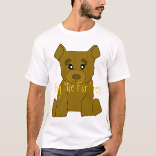 Brown Bear T-Shirt Template