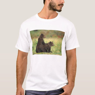 brown bear, Ursus arctos, grizzly bear, Ursus 2 T-Shirt