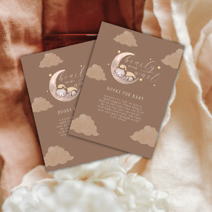 Brown Bearly Wait Cub Books For Baby Enclosure Card