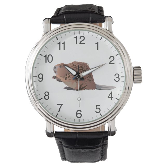 Brown Beaver Watch (Front)