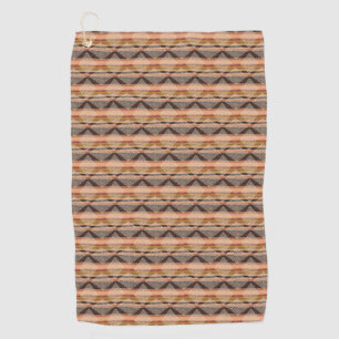 Brown Beige Mud Cloth Pattern