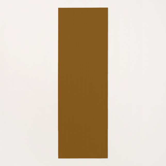 Brown & Beige Yoga Mat  (Back)