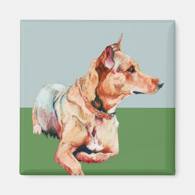 Brown Bertha Magnet (Front)