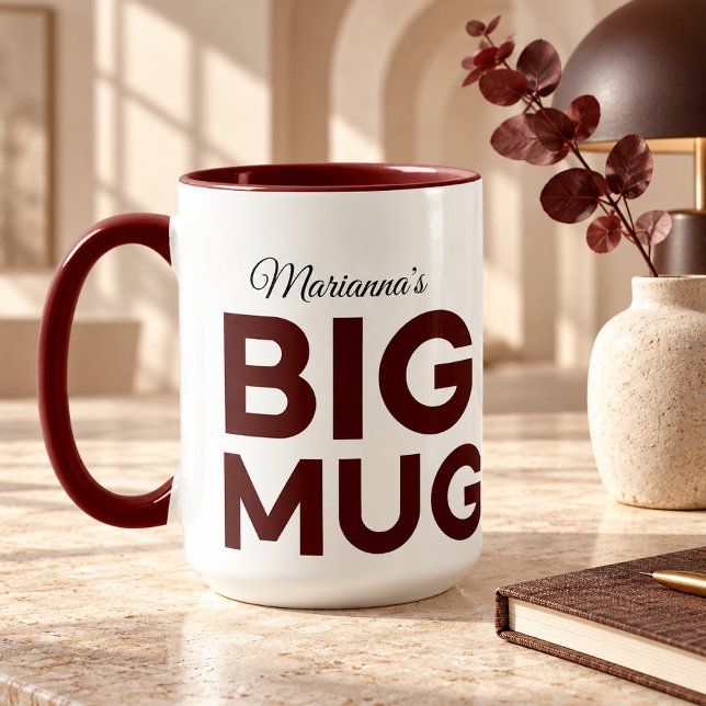 Brown Big Mug | Huge Mug | Script Custom Name (Creator Uploaded)