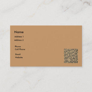 brown branches business card