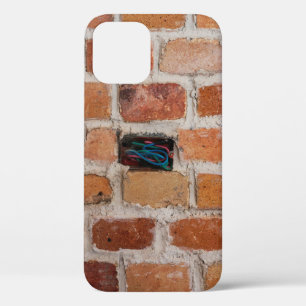 Brown brick wall iPhone 12 case