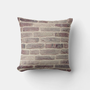 Brown Brick Wall Cushion