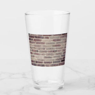 Brown Brick Wall Glass