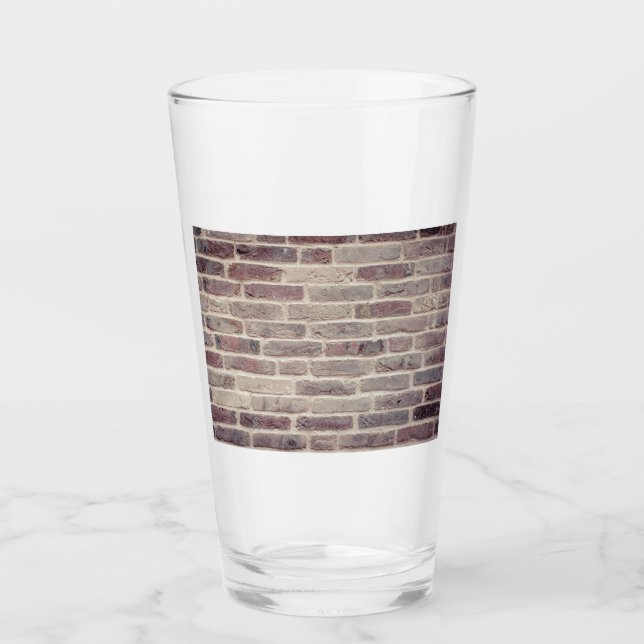 Brown Brick Wall Glass (Front)