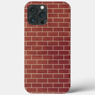 Brown Brick Wall iPhone Case