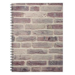 Brown Brick Wall Notebook