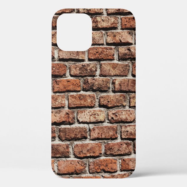 Brown brick wall on daylight Case-Mate iPhone case (Back)