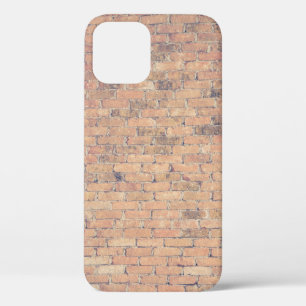 Brown brick wall photography iPhone 12 case